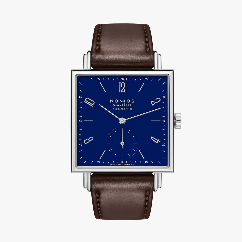 Tetra Neomatik Blue - 175 Years of Watchmaking Glashütte – J. Brooks