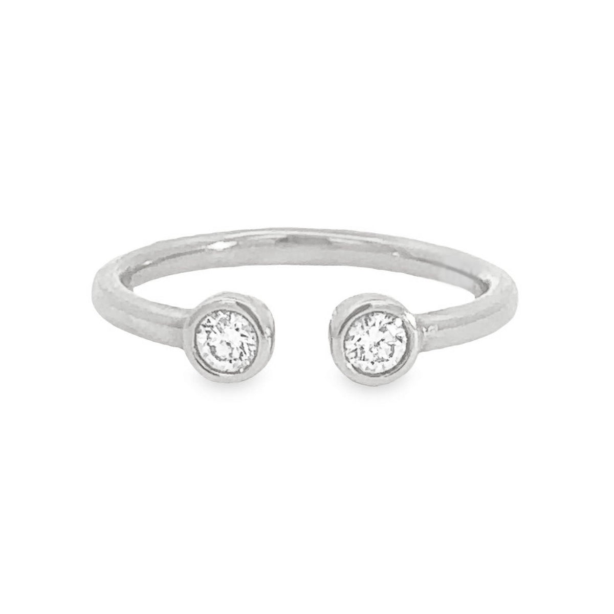 Open Bezel Set Band – J. Brooks
