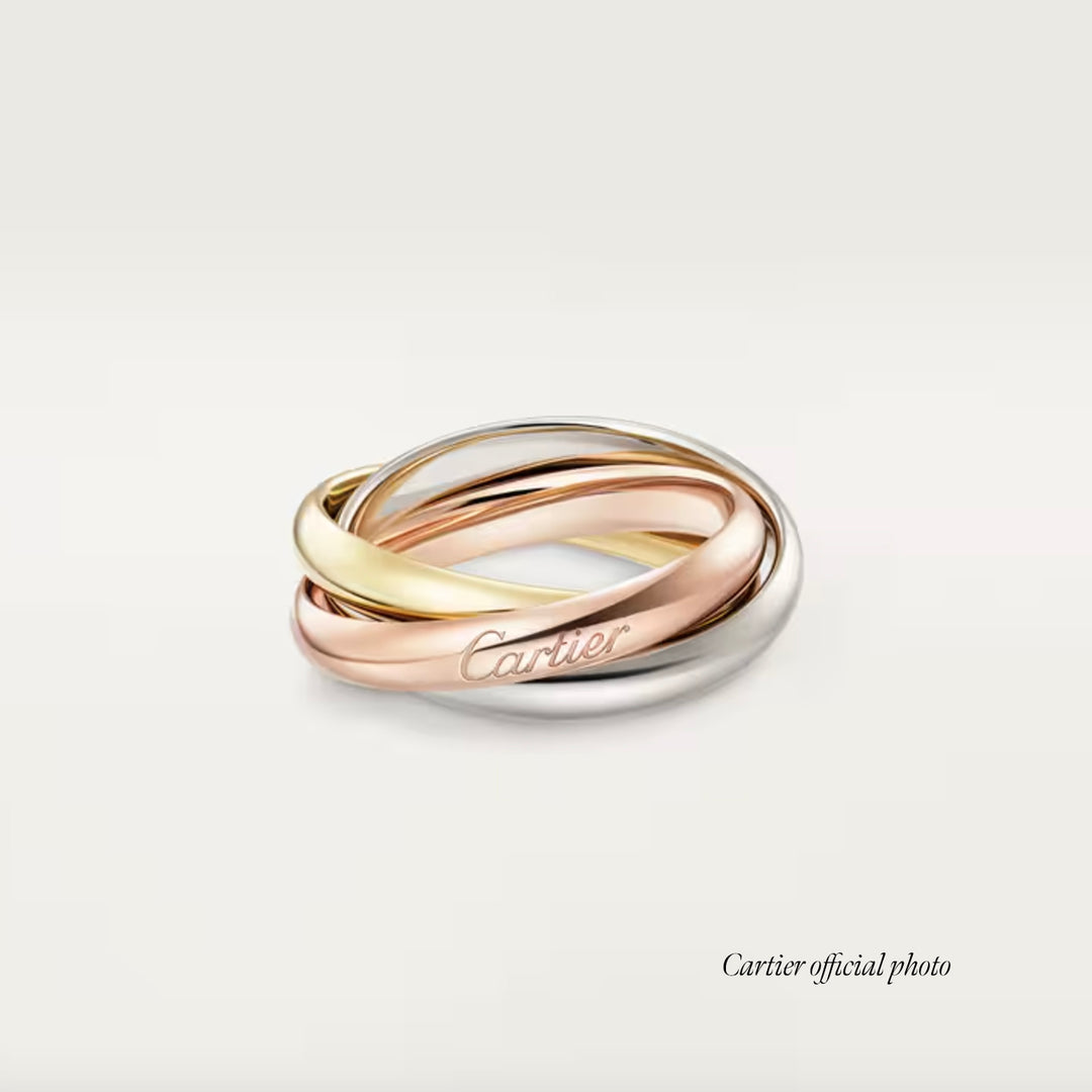 [Cartier] TRINITY RING, SMALL MODEL メゾンロゴ レディース Trinity ring, small model