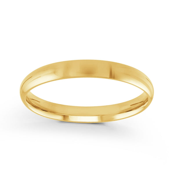 フィルグリーリング 3号 ゴールドカラー 3mm Classic Dome Comfort Fit Wedding Band – J. Brooks