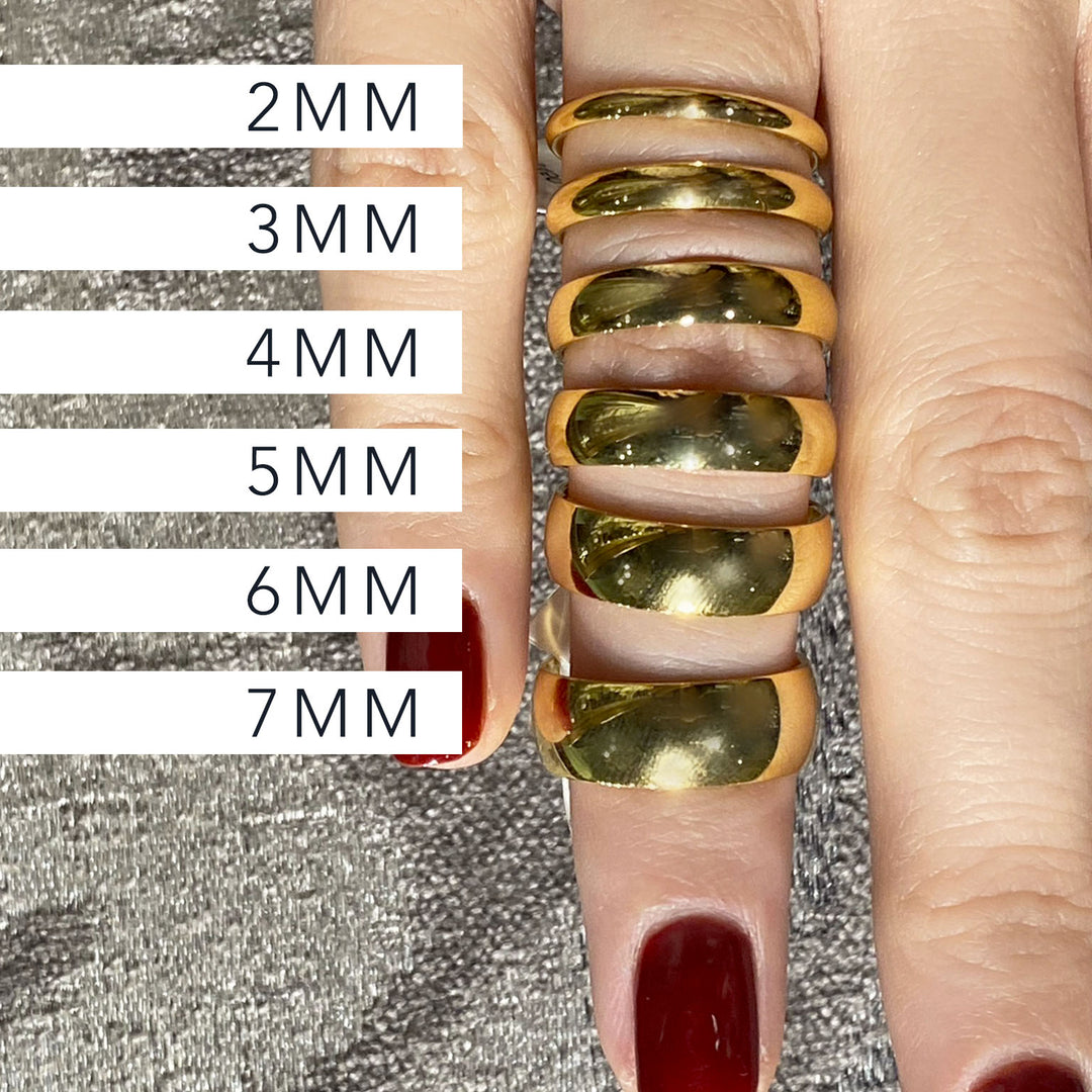 3mm Classic Flat Comfort Fit Wedding Band