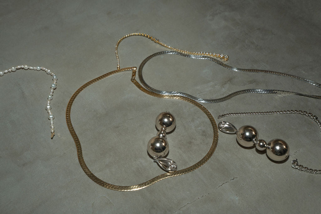 4.5mm Herringbone Chain in Silver – J. Brooks